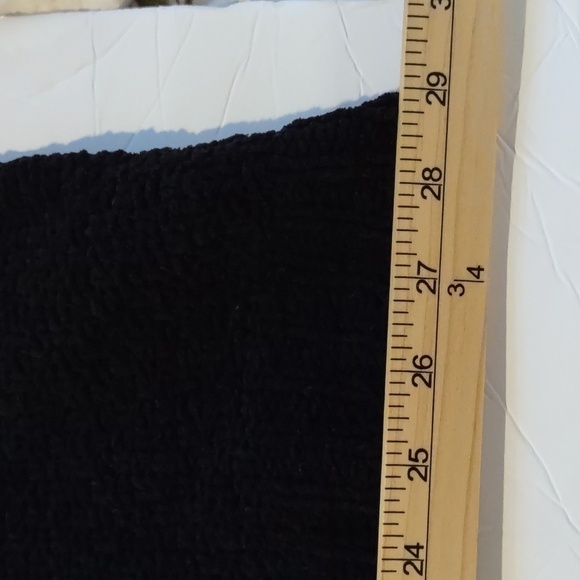 Seven7 Plus Size Black Cable Cowl Neck Sweater - Picture 10 of 10